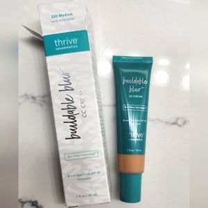 thrive causemetics CC Cream Broad Spectrum SPF 40, Medium 220